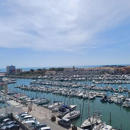 Apartment Le Nautilus Proche Clim Parking Prive Wifi Proche Montpellier Carnon-Plage