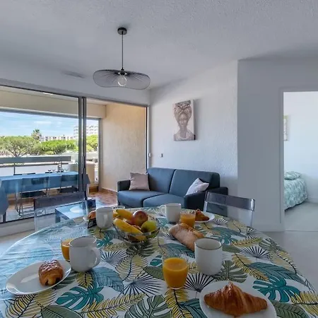 Apartment Le Nautilus Proche Clim Parking Prive Wifi Proche Montpellier Carnon-Plage